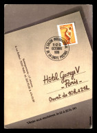 9E SALON INTERNATIONAL DE LA CARTE POSTALE - HOTEL GEORGE V, PARIS - 11-12-13 OCTOBRE 1979 - Beursen Voor Verzamellars