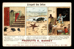 BANDE DESSINEE - L'ESPRIT DES BETES - EDITEUR PRODUITS E. BARREY - Comicfiguren