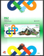 Portugal 2023 - Europa - Paz, Valor De Humanidade - Açores - Bl 681 - Hojas Bloque