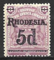 RHODESIA...KING EDWARD VII...(1901-10..)......SG114........(CAT VAL.£17..).......MH... - Südrhodesien (...-1964)