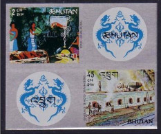 Bhutan  Steel Foil S/S - Shows Beehive Coke Ovens - Api