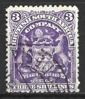 RHODESIA...QUEEN VICTORIA...(1837-01.).....3/-....SG86.....CDS....VFU...... - Südrhodesien (...-1964)