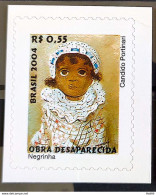 Brazil Regular Stamp RHM 829 Missing Work Portinari Negrinha Art 2004 - Neufs