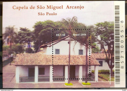 B 135 Brazil Stamp Chapel Of Sao Miguel Archangel Sao Paulo 2004 - Neufs