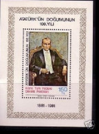 TÜRKISCH ZYPERN BLOCK 2 POSTFRISCH(MINT) - KEMAL ATATÜRK - Neufs