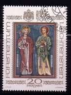 LIECHTENSTEIN MI-NR. 734 GESTEMPELT LANDESPATRONE 1979 - Usati