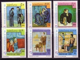 LAOS 1162-1167 POSTFRISCH(MINT) PHILEXFRANCE - GEMÄLDE PABLO PICASSO - Laos