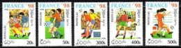 LAOS 1516-1520 POSTFRISCH(MINT) FUSSBALL WM FRANKREICH 1998 - 1998 – Frankrijk