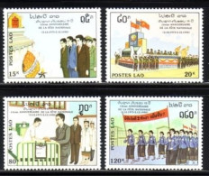 LAOS MI-NR. 1240-1243 POSTFRISCH(MINT) 15 JAHRE VOLKSREPUBLIK - Laos