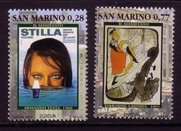 SAN MARINO MI-NR. 2085-2086 POSTFRISCH(MINT) EUROPA 2003 PLAKATKUNST - 2003