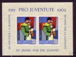 SCHWEIZ BLOCK 18 POSTFRISCH(MINT) PRO JUVENTUTE 1962 - Blocs & Feuillets