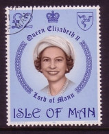 INSEL MAN MI-NR. 202 O KÖNIGIN ELIZABETH II. - Isola Di Man