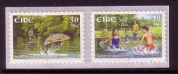 IRLAND MI-NR. 1339-1340 POSTFRISCH(MINT) FOLIENSTREIFEN EUROPA 2001 WASSER FISCH ANGLER - Unused Stamps