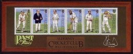 ALDERNEY BLOCK 3 POSTFRISCH(MINT) CRICKET AUF ALDERNEY 1997 - Alderney