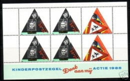 NIEDERLANDE BLOCK 28 POSTFRISCH(MINT) KIND UND STRASSENVERKEHR 1985 - Bloques