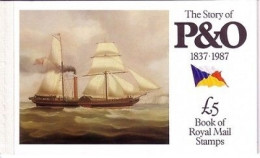 GROSSBRITANNIEN MH 80 POSTFRISCH(MINT) THE STORY OF P & O SCHIFFE - Libretti