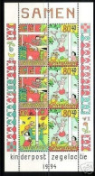 NIEDERLANDE BLOCK 42 POSTFRISCH(MINT) KIND "MACH MIT" 1994 - Blocks & Sheetlets