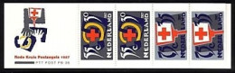 NIEDERLANDE MH 37 POSTFRISCH(MINT) PB 36 ROTES KREUZ 1987 - Croix-Rouge