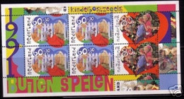 NIEDERLANDE BLOCK 35 POSTFRISCH(MINT) SPIELE IM FREIEN 1991 - Blocks & Sheetlets