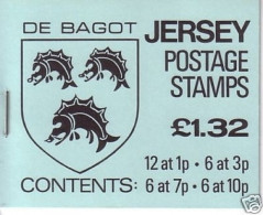 JERSEY MH 0-22 POSTFRISCH(MINT) WAPPEN - DE BAGOT - Jersey