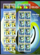 GIBRALTAR MI-NR. 1032-1035 POSTFRISCH(MINT) KLEINBOGENSATZ EUROPA 2003 PLAKATKUNST - 2003