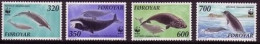 FÄRÖER MI-NR. 203-206 POSTFRISCH(MINT) FISCHE WALE WWF 1990 - Färöer Inseln