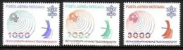 VATIKAN MI-NR. 723-725 POSTFRISCH(MINT) WELTFERNMELDETAG 1978 PÄPSTLICHES WAPPEN - Unused Stamps