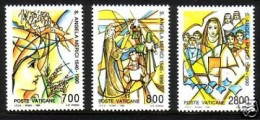 VATIKAN MI-NR. 996-998 POSTFRISCH(MINT) HEILIGE. ANGELA MERICI 1990 - Unused Stamps