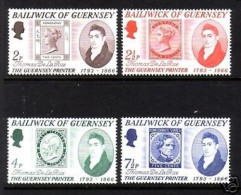 GUERNSEY MI-NR. 54-57 POSTFRISCH(MINT) THOMAS De La RUE MARKE AUF MARKE - Guernsey