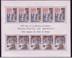 MONACO BLOCK 19 POSTFRISCH(MINT) EUROPA-CEPT 1982 - HISTORISCHE EREIGNISSE - 1982