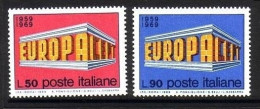 ITALIEN MI-NR. 1295-1296 POSTFRISCH(MINT) EUROPA 1969 EUROPA CEPT - 1969