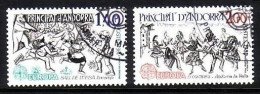 ANDORRA FRANZÖSISCH MI-NR. 313-314 GESTEMPELT(USED) EUROPA 1981 FOLKLORE - 1981