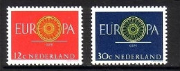 NIEDERLANDE MI-NR. 753-754 POSTFRISCH(MINT) EUROPA 1960 - WAGENRAD - 1960