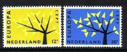 NIEDERLANDE MI-NR. 782-783 POSTFRISCH(MINT) EUROPA 1962 BAUM - 1962