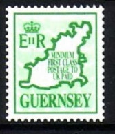 GUERNSEY MI-NR. 452 POSTFRISCH(MINT) FREIMARKE Mit Nummer LANDKARTE - Guernsey