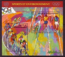 UNO GENF BLOCK 8 POSTFRISCH(MINT) OLYMPISCHE SPIELE DER NEUZEIT - Blocks & Sheetlets