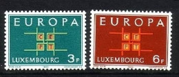 LUXEMBOURG MI-NR. 680-681 POSTFRISCH(MINT) EUROPA 1963 - 1963