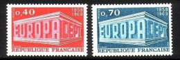 FRANKREICH MI-NR. 1665-1666 POSTFRISCH EUROPA 1969 EUROPA CEPT - 1969