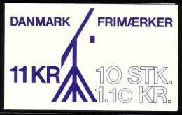 DÄNEMARK MH Mit 10 X MI-NR. 705 POSTFRISCH(MINT) DÄNISCHE REGIONEN 1980 SKAGEN - Carnets