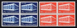 NIEDERLANDE MI-NR. 920-921 POSTFRISCH(MINT) 4er Block EUROPA 1969 EUROPA CEPT - 1969