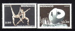 MONACO MI-NR. 2120-2121 POSTFRISCH EUROPA 1993 - ZEITGENÖSSISCHE KUNST - Other & Unclassified