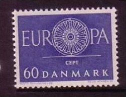 DÄNEMARK MI-NR. 386 POSTFRISCH(MINT) EUROPA 1960 - WAGENRAD - 1960