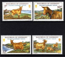 GUERNSEY MI-NR. 209-212 POSTFRISCH(MINT) GOLDENE GUERNSEY ZIEGEN 1980 - Guernsey