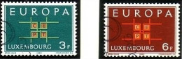 LUXEMBOURG MI-NR. 680-681 GESTEMPELT(USED) EUROPA 1963 - 1963