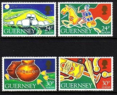 GUERNSEY MI-NR. 635-638 POSTFRISCH(MINT) EUROPA 1994 ENTDECKUNGEN Und ERFINDUNGEN - Guernsey