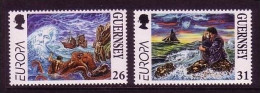 GUERNSEY MI-NR. 734-735 POSTFRISCH EUROPA 1997 SAGEN Und LEGENDEN - 1997