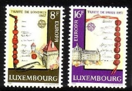 LUXEMBOURG MI-NR. 1052-1053 POSTFRISCH(MINT) EUROPA 1982 HISTORISCHE EREIGNISSE LONDONER VERTRAG - 1982