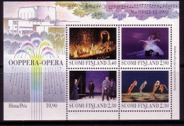 FINNLAND BLOCK 10 POSTFRISCH(MINT) ERÖFFNUNG DES OPERNHAUSES HELSINKI 1993 - Blocs-feuillets