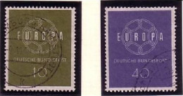 DEUTSCHLAND MI-NR. 320-321 O EUROPA 1959 - 1959