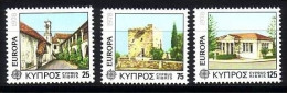 ZYPERN MI-NR. 484-486 POSTFRISCH(MINT) EUROPA 1978 BAUDENKMÄLER - 1978